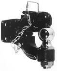 PINTLE HITCH WITH CHROME BALL
