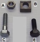RIM CLAMPS, BOLTS & NUTS