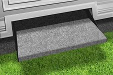 SINGLE RIBBED STEP RUG 23"