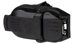 ADAPTER 7 WAY OEM ROUND TO 4 FLAT & 7 BLADE COMBO PLUG ONLY CURT- 111-57015