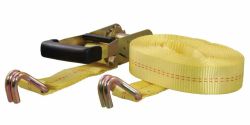 STRAP RATCHET 2" X 27' WIRE J-HOOKS YELLOW 10K - 111-83047