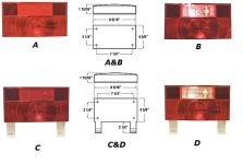 LIGHT S/T/TL INCAN SURFACE MOUNT PETERSON (SAME AS BARG. #91)