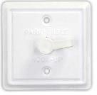 TV CABLE DUST COVER ONLY POLAR WHITE 1/PKG. - 212-8705