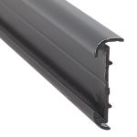 FLAT MOLDING W/ INSERT SHORT LIP BLACK 16' L - 281-1602