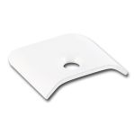 VINYL INSERT END CAP WHITE- BULK - 281-9201