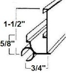 GUTTER W/ AWNING RAIL