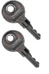 KEY REPLACEMENT CH751 KEYS 2-PER PK - 282-0751
