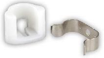 CABINET CATCH FRICTION W/ METAL CLIP