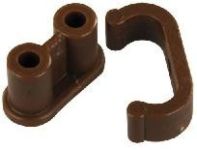 CABINET CATCH BARREL W/ NYLON CLIP