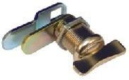 DOOR CAM LOCK BAGGAGE THUMB STYLE 1-1/8" W/ STRAIGHT & OFFSET CAMS 1/CARD - 285-3039