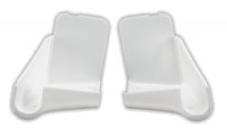 RAIN GUTTER SPOUT POLAR WHITE 4/PACK - 289-3891