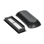 VENT REFER ROOF CAP AND BASE BLACK DOMETIC - 303-6024