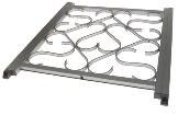 SCREEN DOOR GRILLE DELUXE ALUMINUM