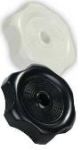 WINDOW KNOB PLASTIC 1" SHAFT WHITE 1/PKG. - 304-8717