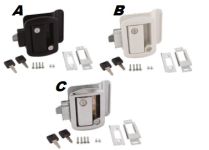 DOOR LOCK PADDLE - GLOBAL WHITE - 307-3571