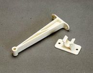 DOOR HOLD BACK GRIPPO STYLE 3" PLASTIC