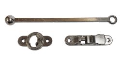 DOOR HOLD BACK BALL & SOCKET ALUM 10" - 309-0110