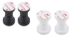 DOOR HOLDER MAGNETIC WHITE 2PK - 309-9801