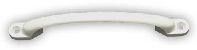 DOOR ASSIST HANDLE STEEL WHITE
