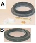 TOILET CLOSET FLANGE SEAL KIT / FLANGE