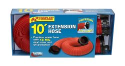SEWER HOSE EXTENSION 10' EZ COUPLER - 394-0113