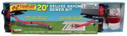 SEWER HOSE KIT 20’ BAYONET EZ COUPLER DLX' - 404-0115