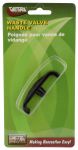WASTE VALVE HANDLE PLASTIC 1/PKG. - 411-0136