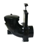 WASTE VALVE ASSEMBLY ROT ELL 90 DEG HUB X BAYONET W/ CAP - 411-1170