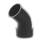 ABS STREET ELL 45 DEG HUB X SPIGOT 2” - 413-2402