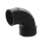 ABS STREET ELL 90 DEG HUB X SPIGOT 1-1/2” - 413-2451