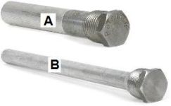 WATER HEATER ANODE ROD 4-1/2" ATWOOD - 421-1553