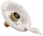 WATER DISH CITY W/ BRASS CHECK VALVE 1/2" MPT P-WT - 433-2126