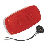 Side Marker Clearance Light LED #59  w/White Base