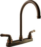 FAUCET KITCHEN W/ J-SPOUT (O.R. BRONZE) - 470-0005
