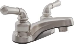 FAUCET LAVATORY CLASSIC (SATIN NICKEL) - 470-0018
