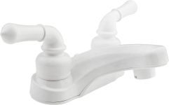 FAUCET LAVATORY CLASSIC (WHITE) - 470-0019
