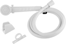SHOWER HEAD & HOSE KIT (WHITE) - 470-0046