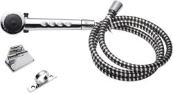 SHOWER HEAD & HOSE KIT (CHROME) - 470-0047