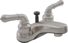 LAVATORY FAUCET W/ DIVERTER (SATIN NICKEL) - 470-7200