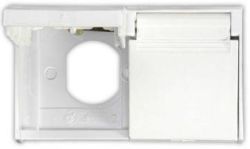 DUPLEX WEATHERPROOF OUTLET COVER