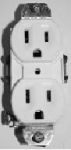 RECEPTACLE 15 A DUPLEX QUICK-WIRE