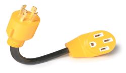 ADAPTER DOGBONE 30M 4 PRONG/50F POWER GRIP - 555-5422