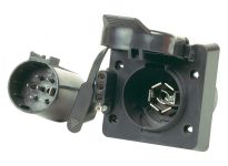 ADAPTER 7 WAY OEM ROUND TO 4 FLAT & 7 BLADE MULTI-TOW GM/FORD - 574-0955