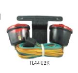 LIGHT KIT TRAILER INCAN 4" ROUND