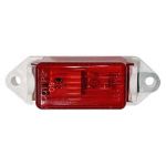 CLEARANCE LIGHT INCAN RECT EAR MNT RED PM #107 - 582-1072