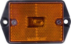 CLEARANCE LIGHT INCAN RECT EAR MNT REFLEX AMBER OPT MC35 - 582-3131