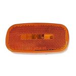 CLEARANCE LIGHT INCAN OBLONG SURFACE REFLEX AMBER PM #108 NS - 583-0108