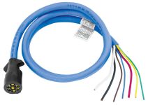 CONNECTOR PIGTAIL 7 BLADE TRAILER END W/6' ARCTIC WIRE LEAD - 584-6009