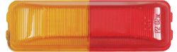CLEARANCE LIGHT INCAN RECT BASE MNT RED/AMBER OPT MC65/67 - 584-8033