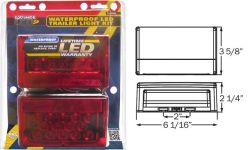 LED TAILLIGHT KIT 56/57 SERIES